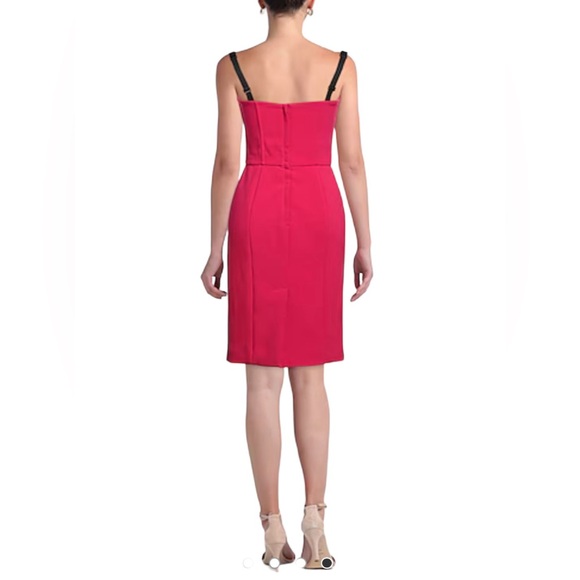 Dolce and Gabbana fuchsia Bustier mini dress | Italy Size 40 or US 4-6 | NWT - Picture 3 of 10